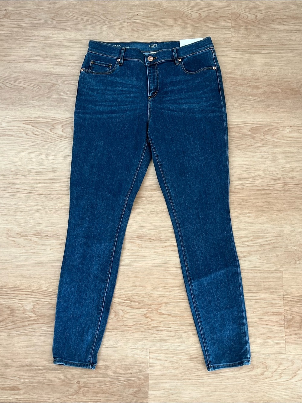 LOFT Indigo Skinny Jeans